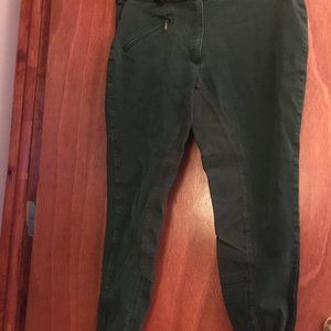 Hunter Green Full Seat Horseback Riding Breeches